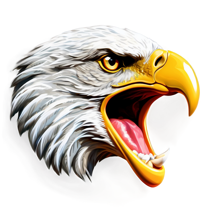 Hand-drawn Eagle Head Png 47