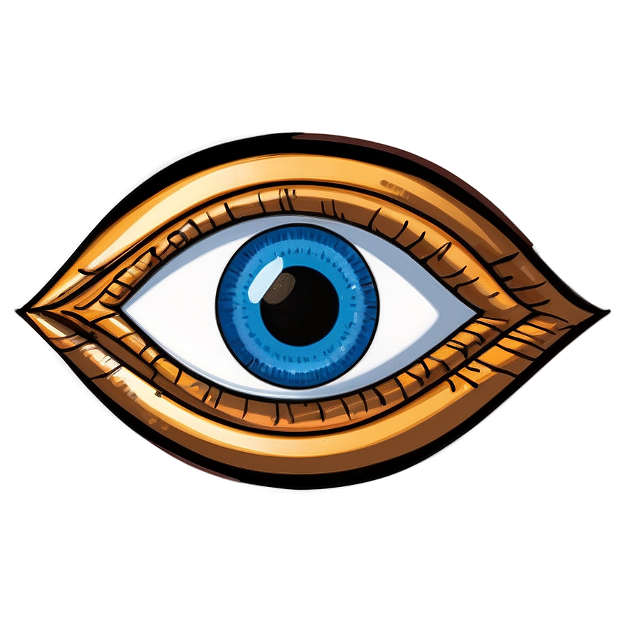 Hand-drawn Evil Eye Png Ftw42