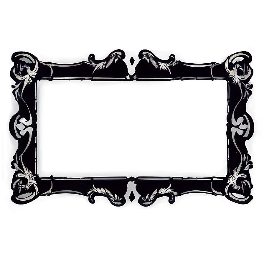 Hand Drawn Fancy Frame Png Vhn