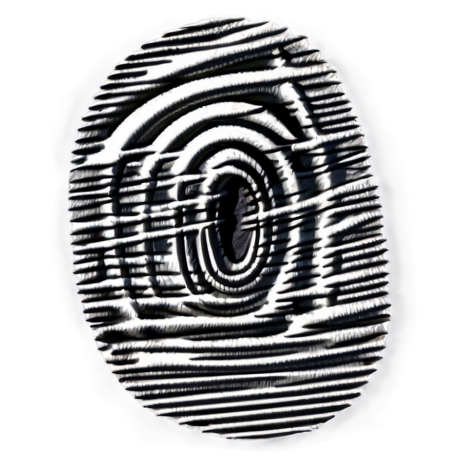 Hand-drawn Fingerprint Sketch Png Qyl68