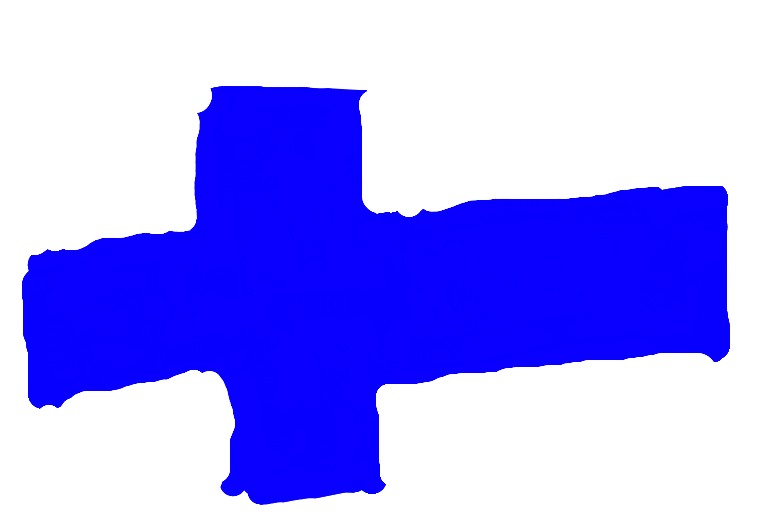 Hand Drawn Finnish Flag