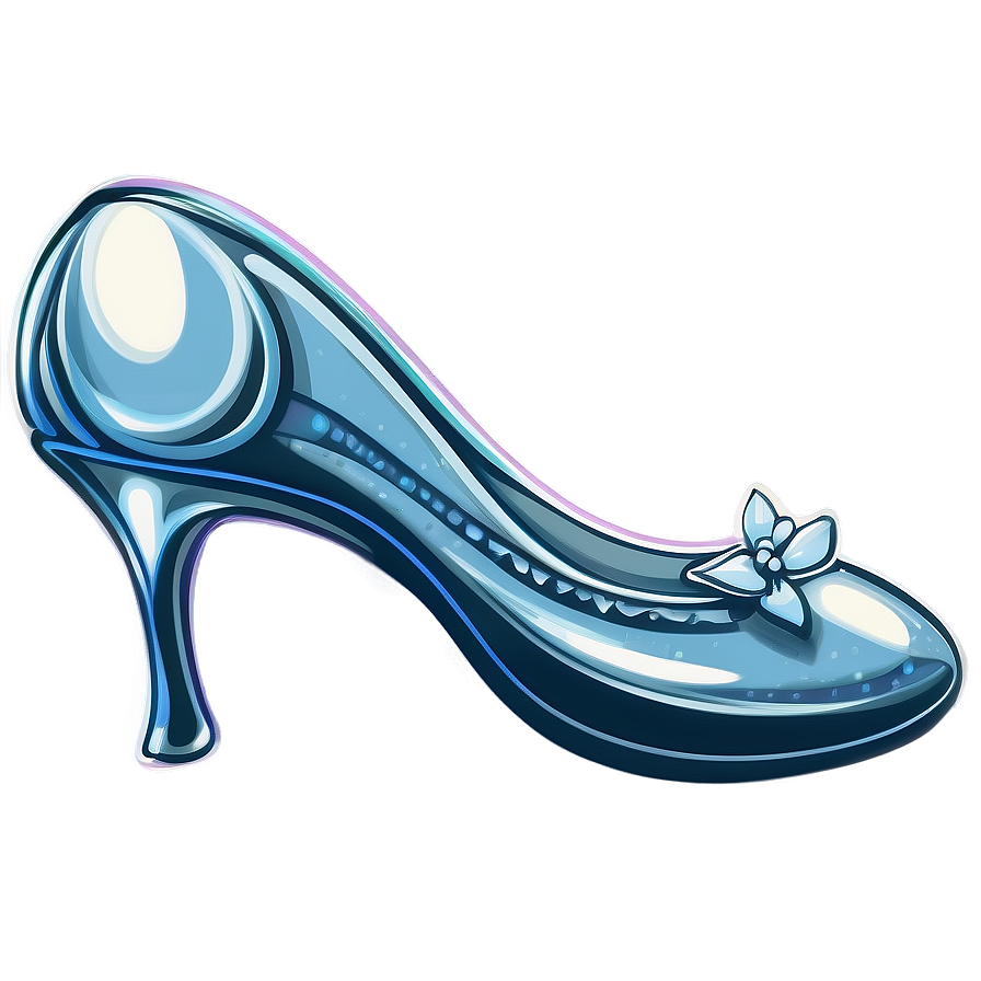 Hand-drawn Glass Slipper Sketch Png Xiu