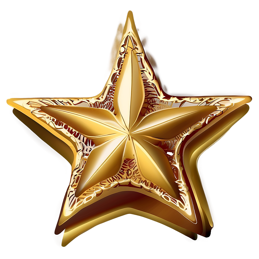 Hand Drawn Gold Stars Png 68