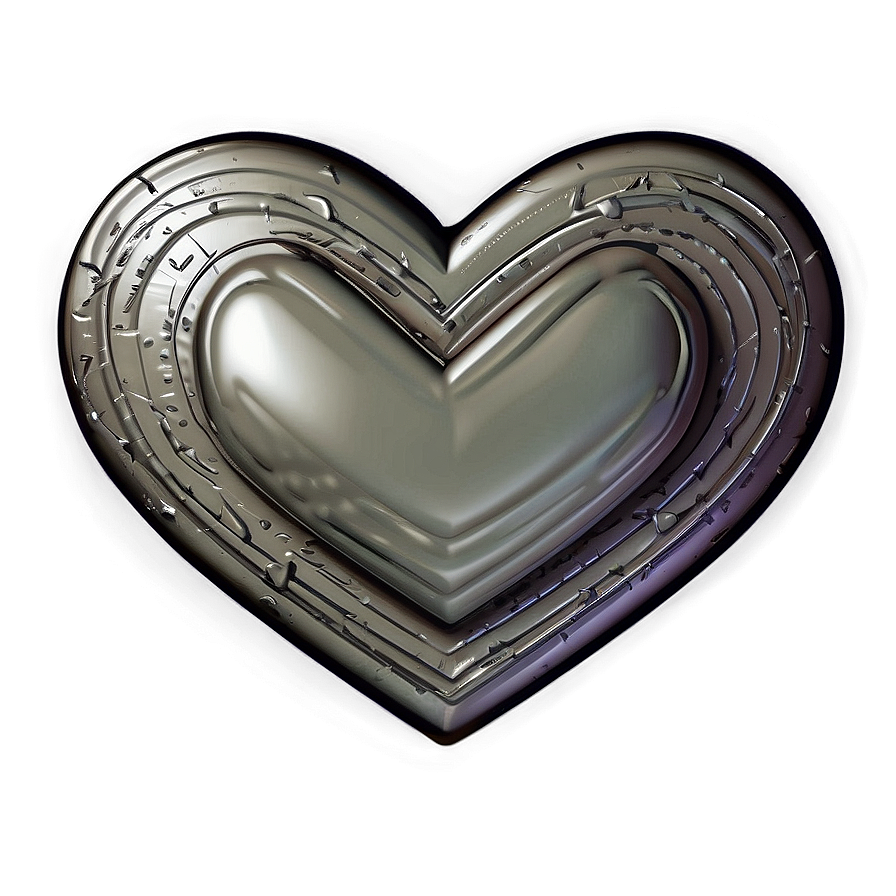 Hand-drawn Heart Vector Png 06132024