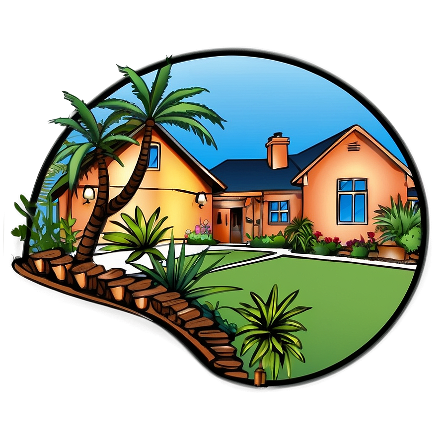 Hand-drawn Home Illustration Png 05252024