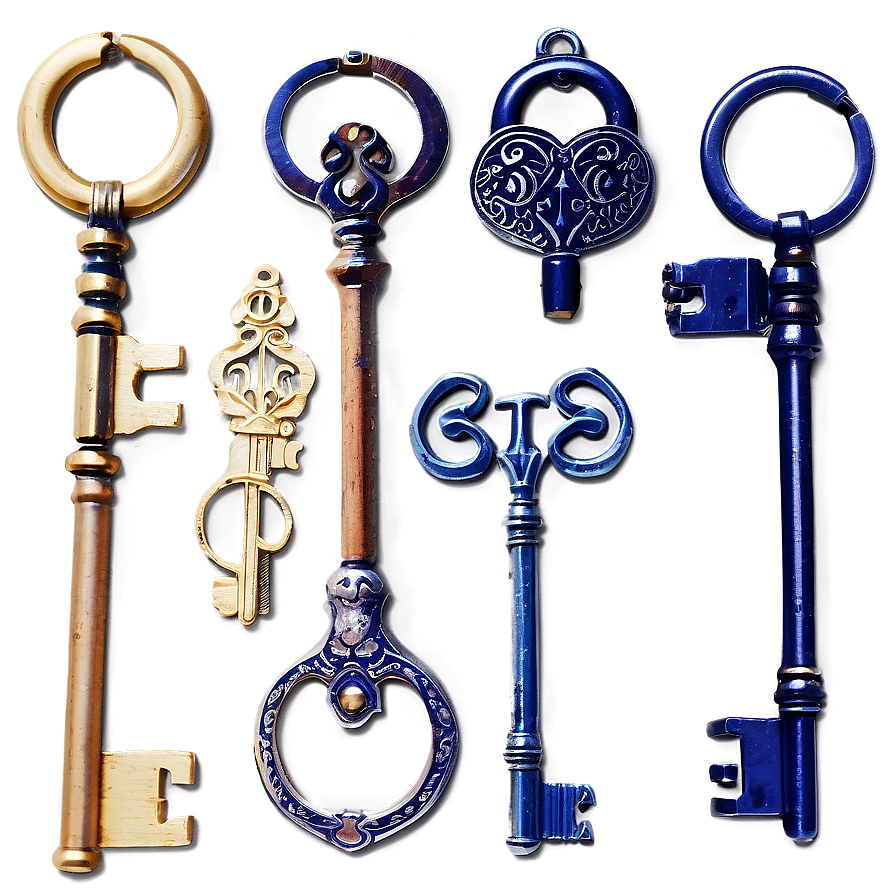 Hand-drawn Keys Png 05242024