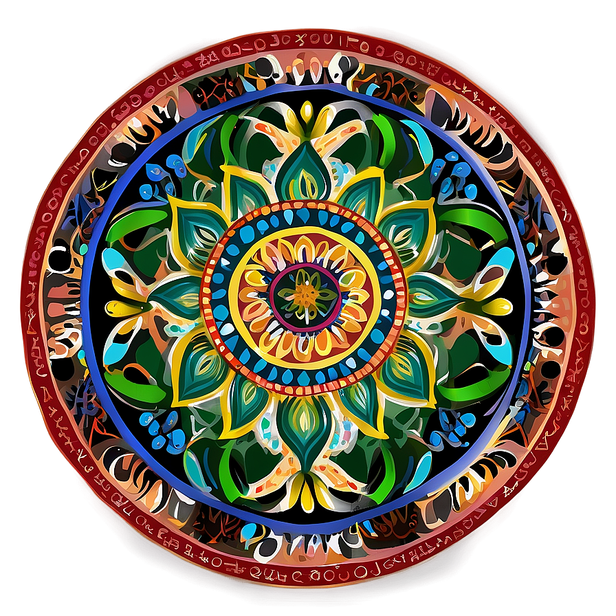 Hand-drawn Mandala Picture Png Hoh24