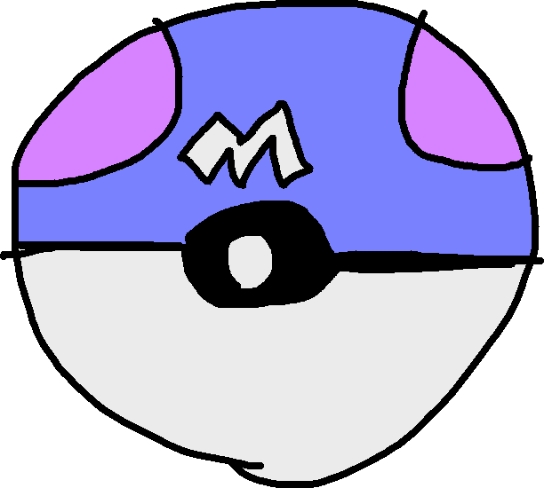 Hand Drawn Master Ball Illustration