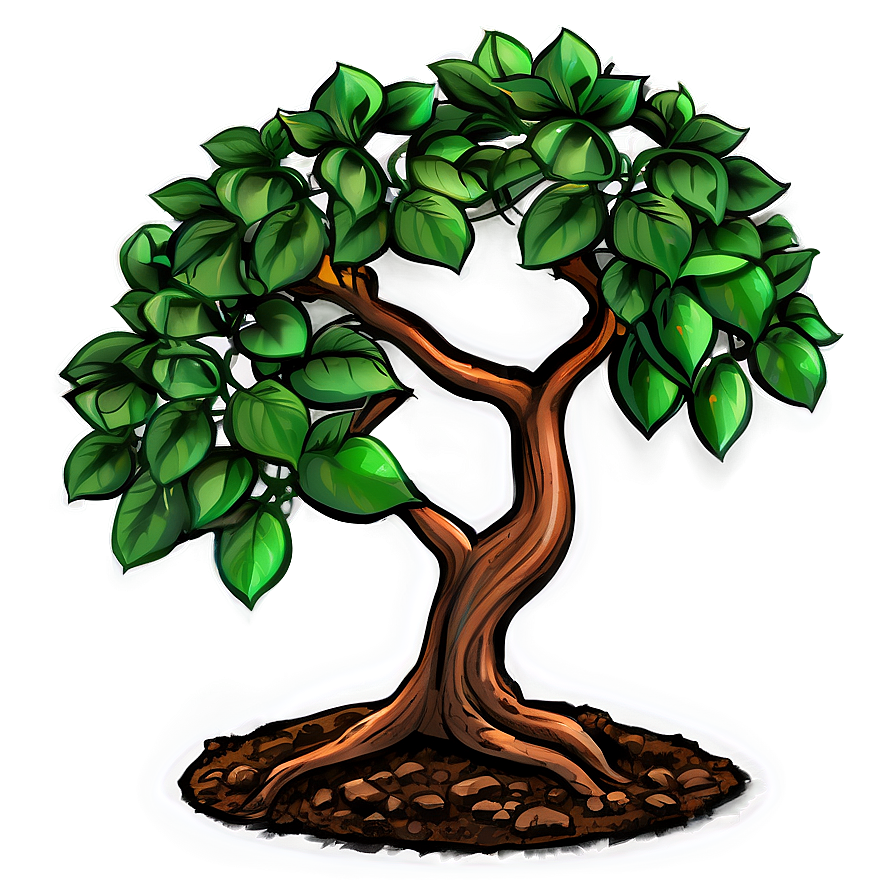 Hand Drawn Money Tree Png Iqq16