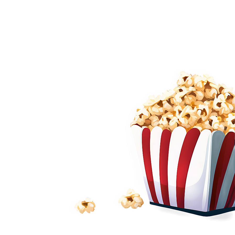 Hand Drawn Popcorn Kernel Png Lvb8