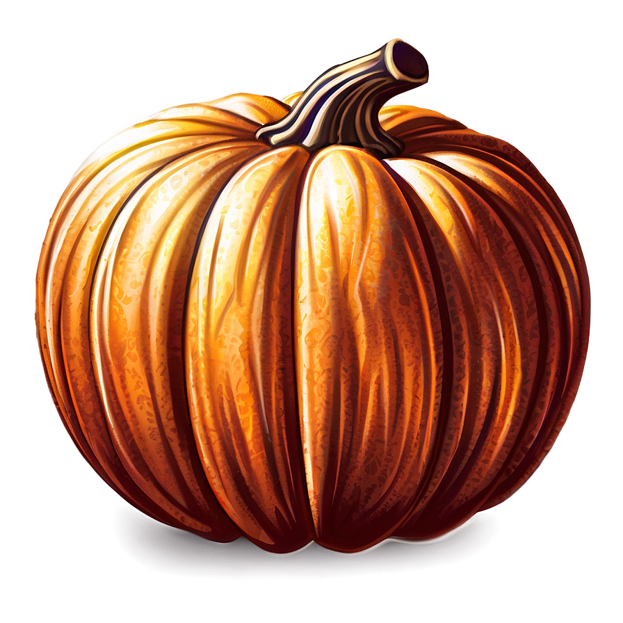 Hand-drawn Pumpkin Sketch Png Nvu53