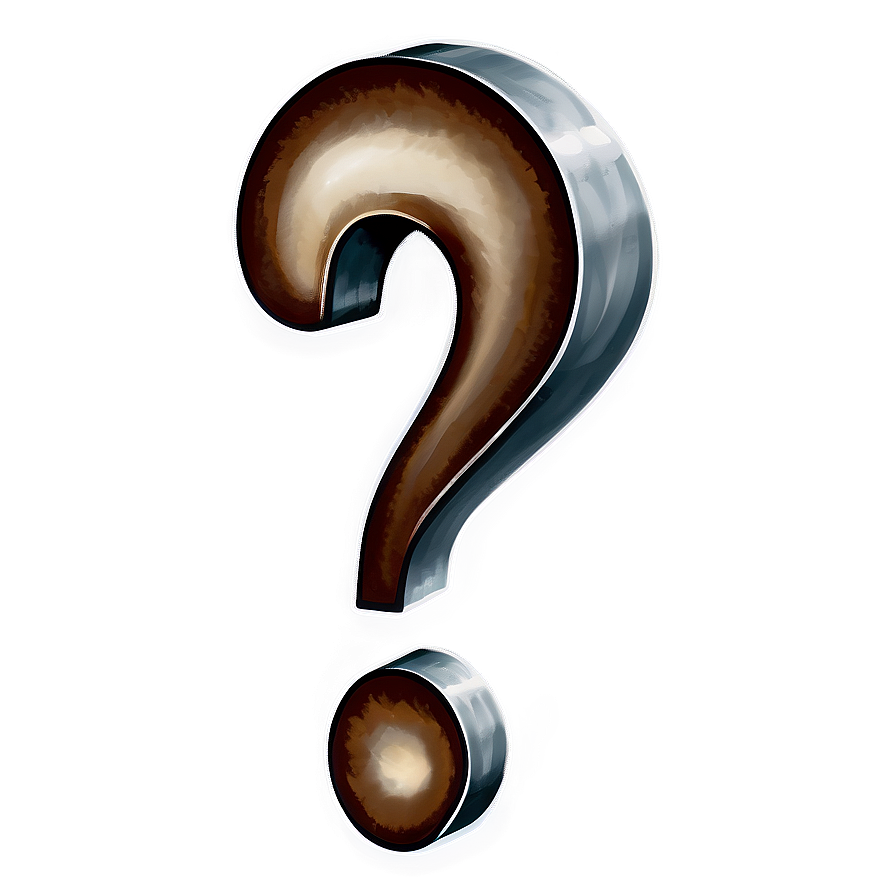 Hand Drawn Question Mark Png Qaj