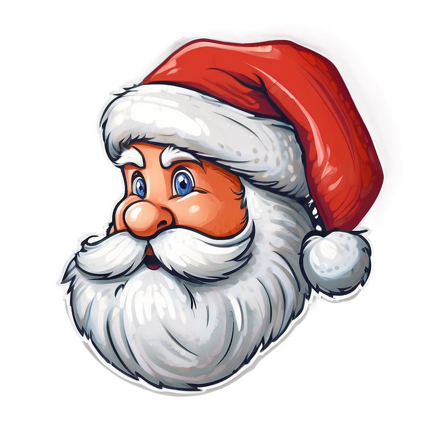 Hand-drawn Santa Hat Sketch Png 58