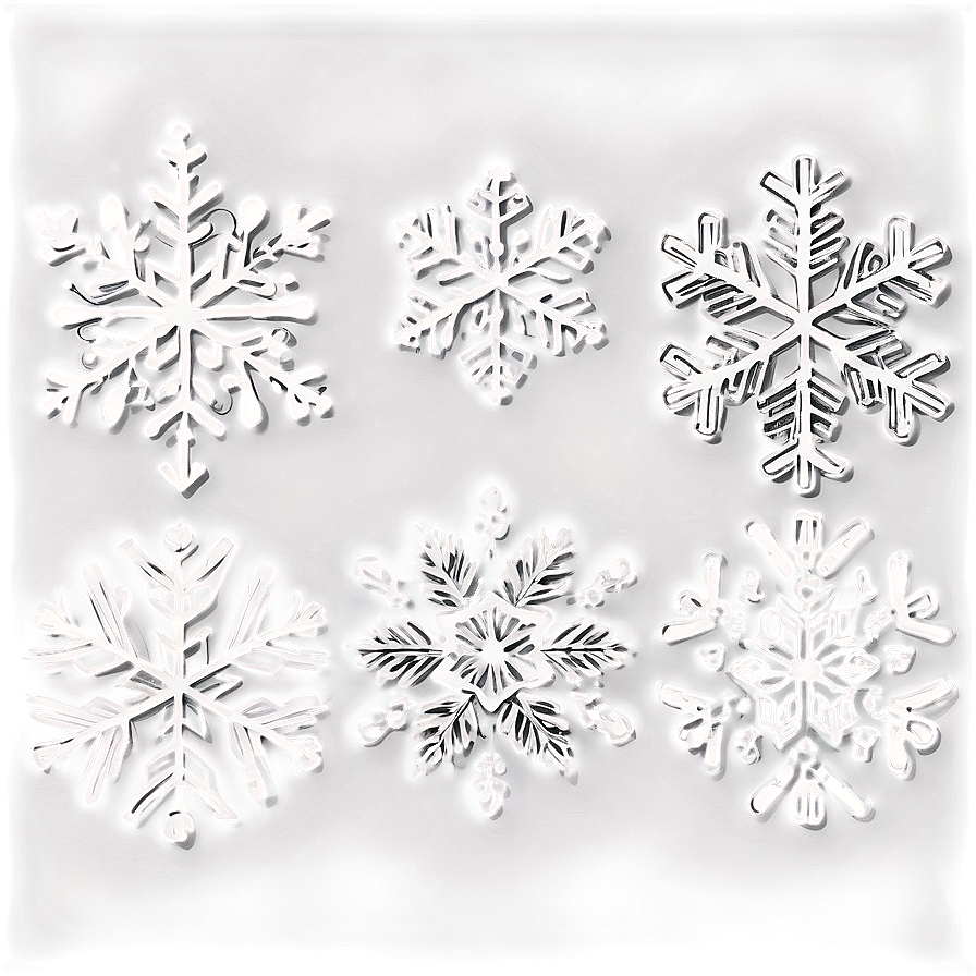 Hand-drawn Snowflake Simple Png Onv49