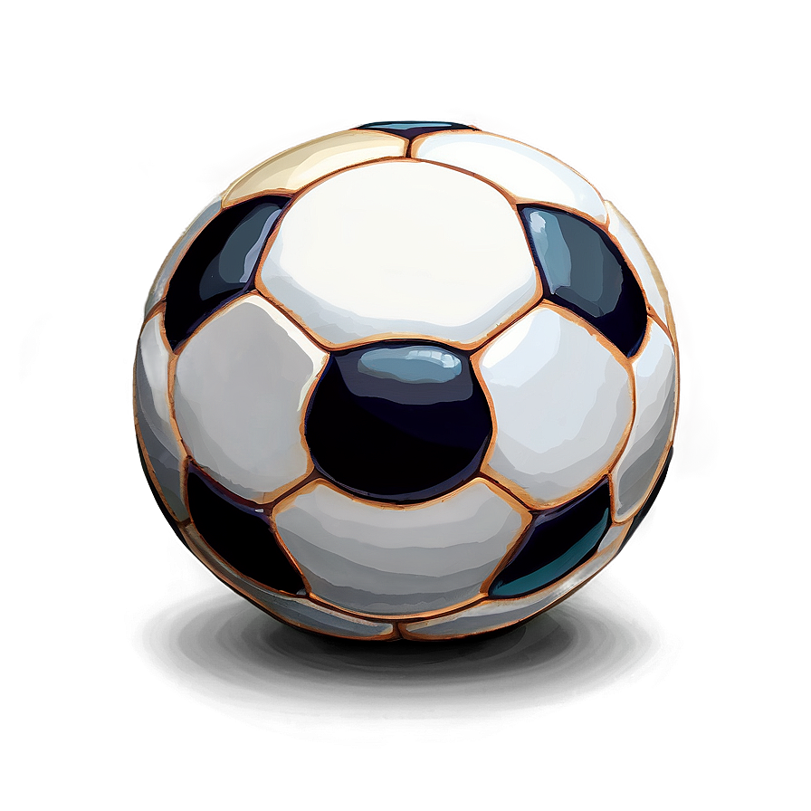 Hand Drawn Soccer Ball Png 24