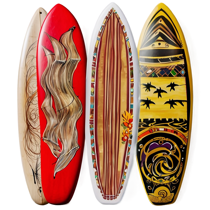 Hand Drawn Surfboard Png Rbq72