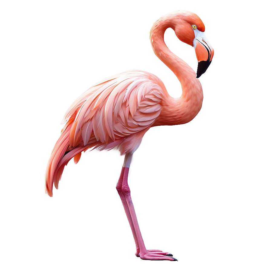 Hand-drawn Tropical Flamingo Png 06272024