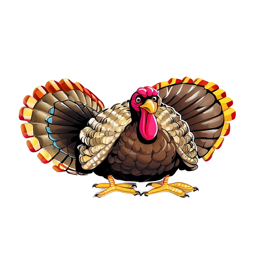 Hand Drawn Turkey Png 05032024