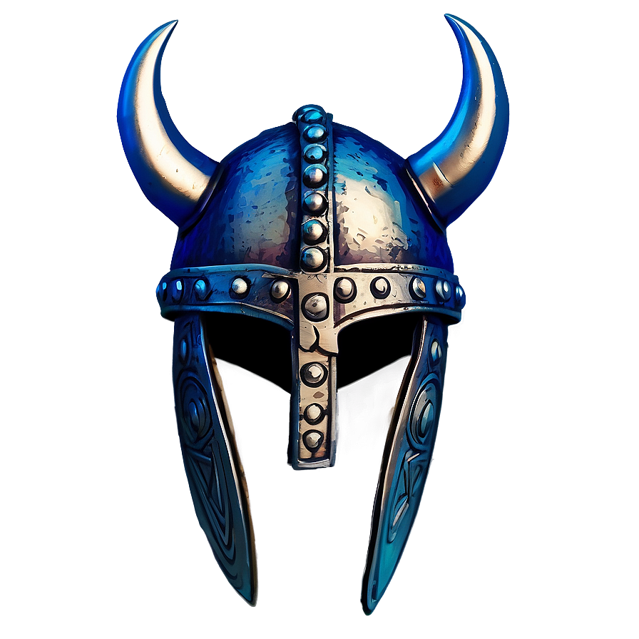 Hand-drawn Viking Helmet Png Fku