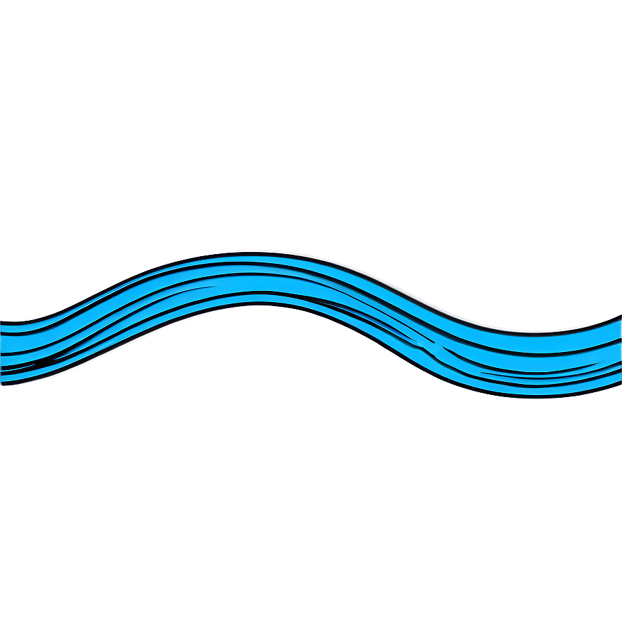 Hand-drawn Wavy Lines Sketch Png 71