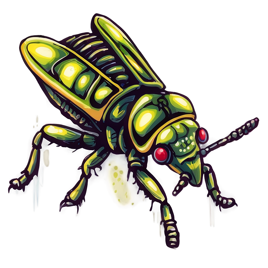 Hand-drawn Weevil Png Qbd