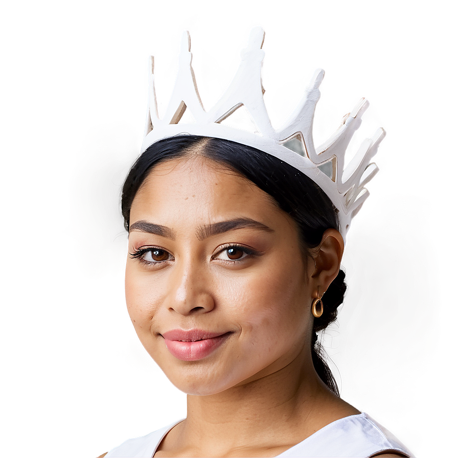 Hand-drawn White Crown Png Isx23