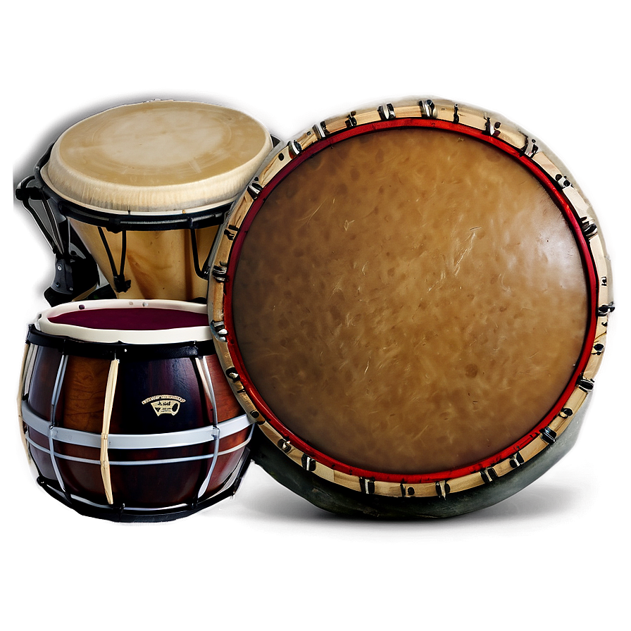 Hand Drums Png 06112024