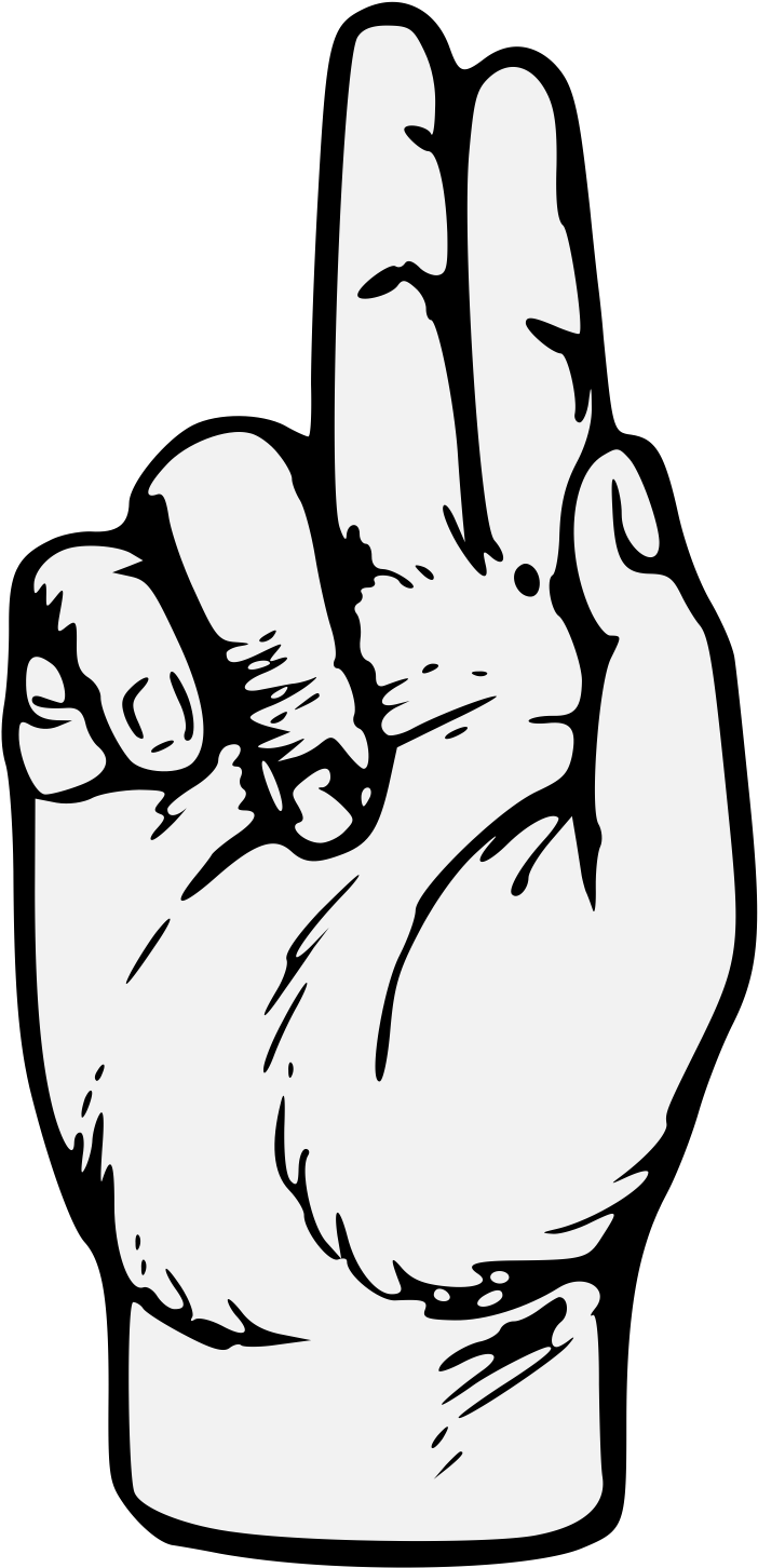 Hand Gesture Vulcan Salute Graphic