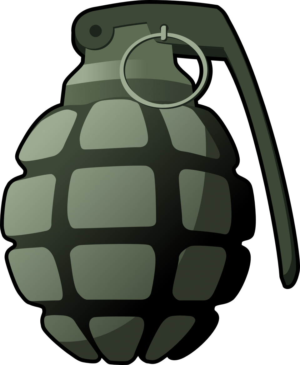 Hand Grenade Clipart