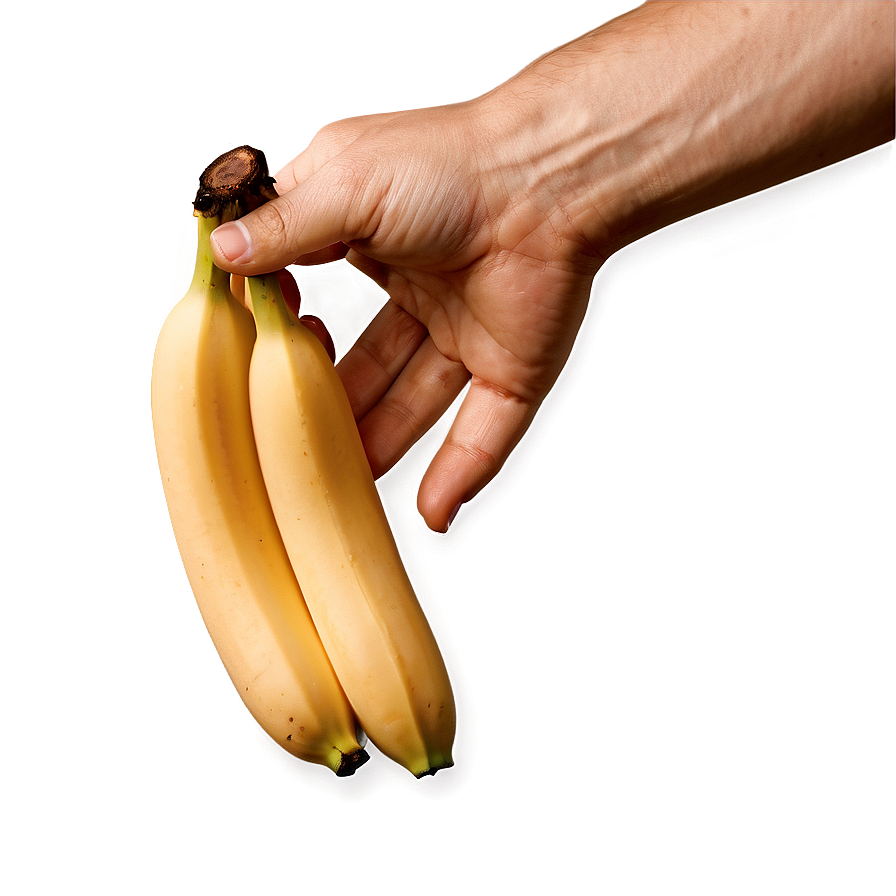 Hand Holding Banana Png Qxv