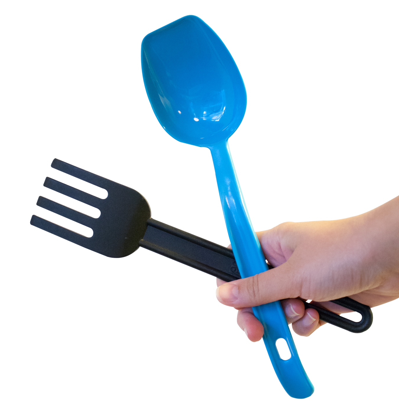 Hand Holding Kitchen Utensils