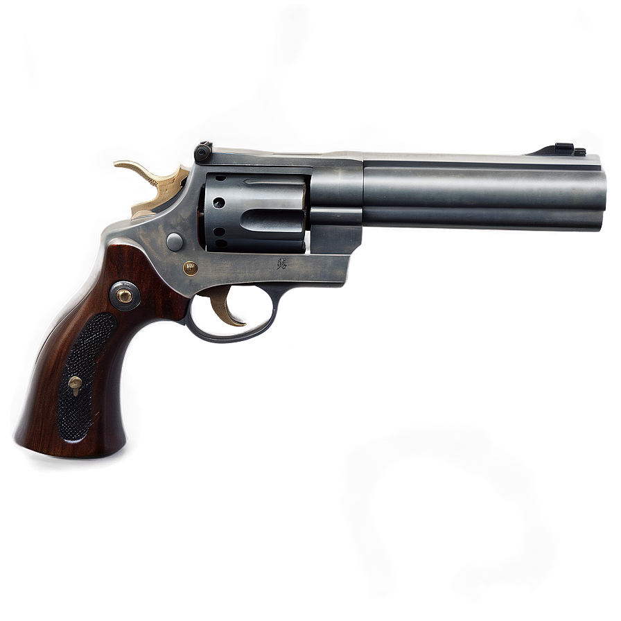 Hand Holding Revolver Png 05242024