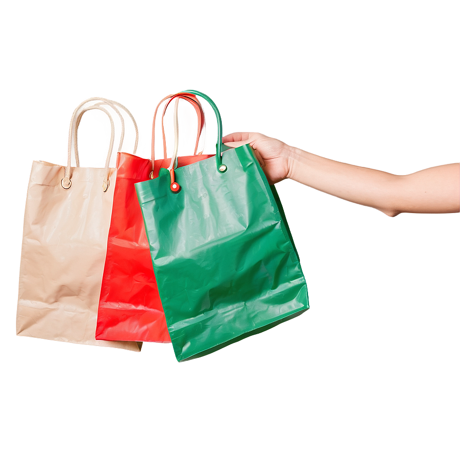 Hand Holding Shopping Bags Png Jsb