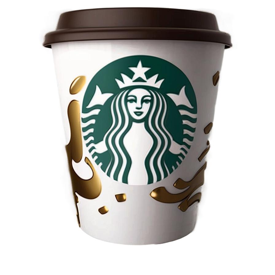 Hand Holding Starbucks Cup Png Xag59