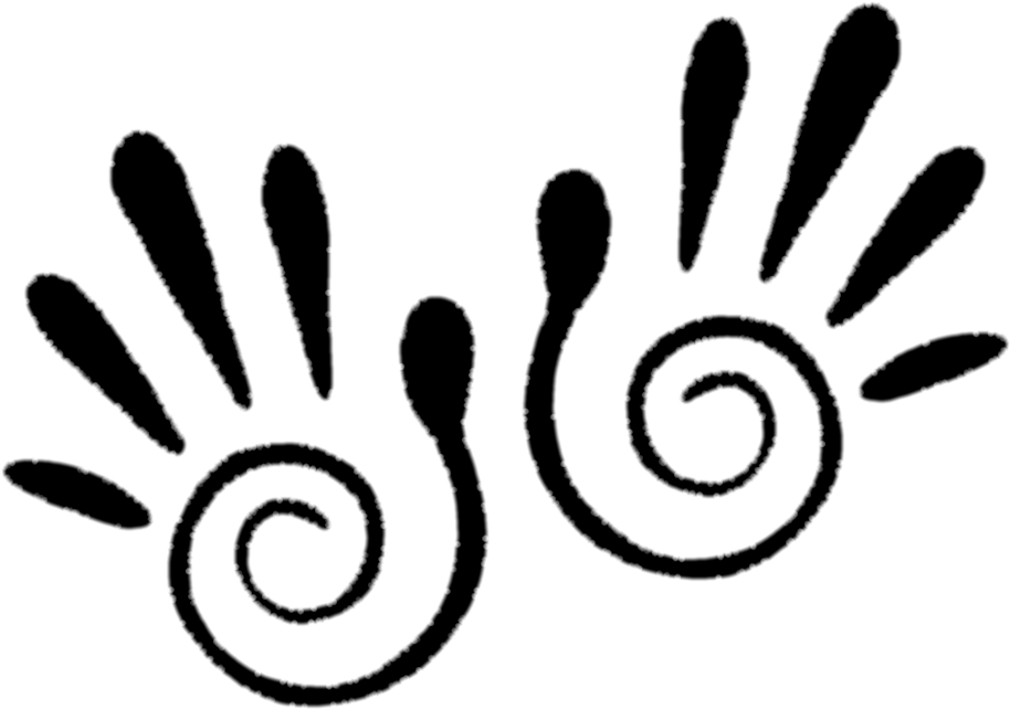 Hand Massage Icon Graphic