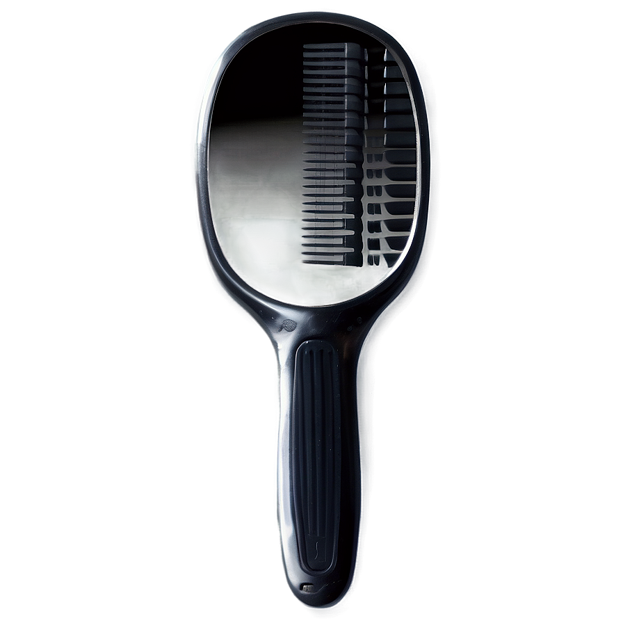 Hand Mirror With Comb Png Cwg7