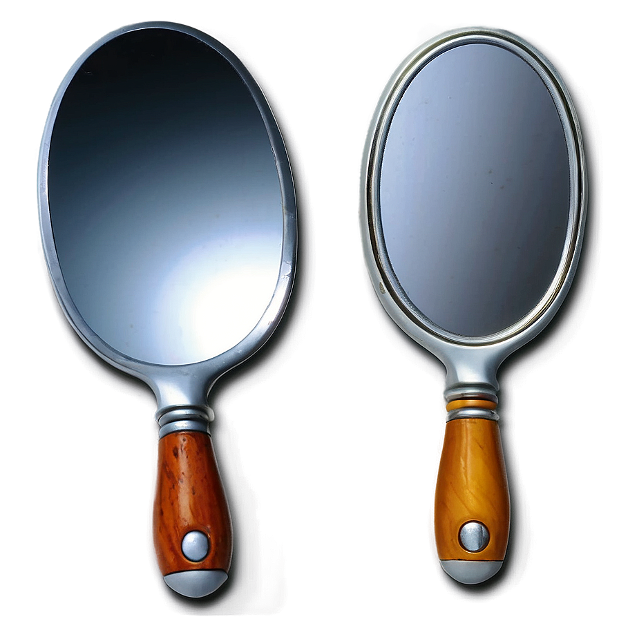 Hand Mirror With Handle Png 19