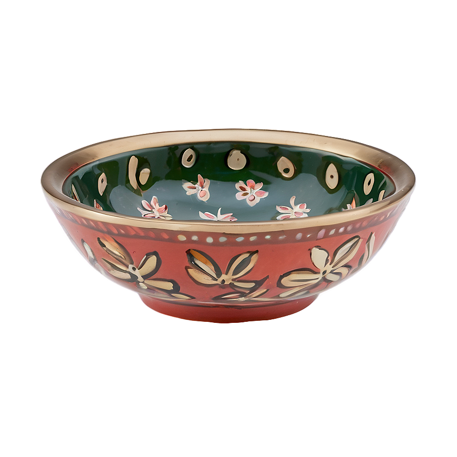 Hand-painted Ceramic Bowls Png 27