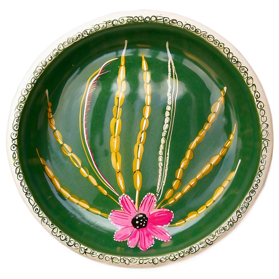 Hand-painted Dish Png 06252024