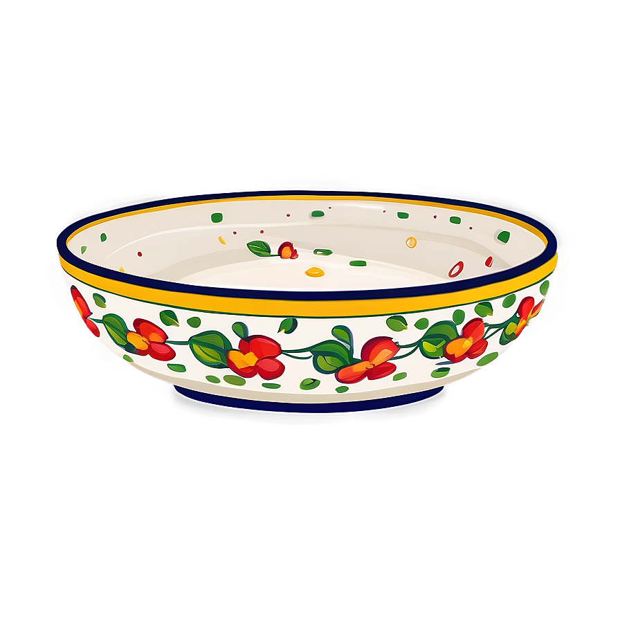 Hand-painted Dish Png 71