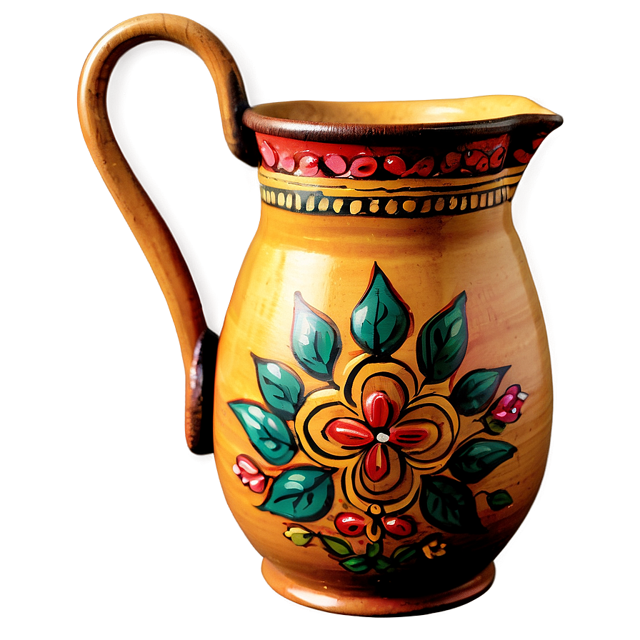 Hand-painted Jug Png Vdg