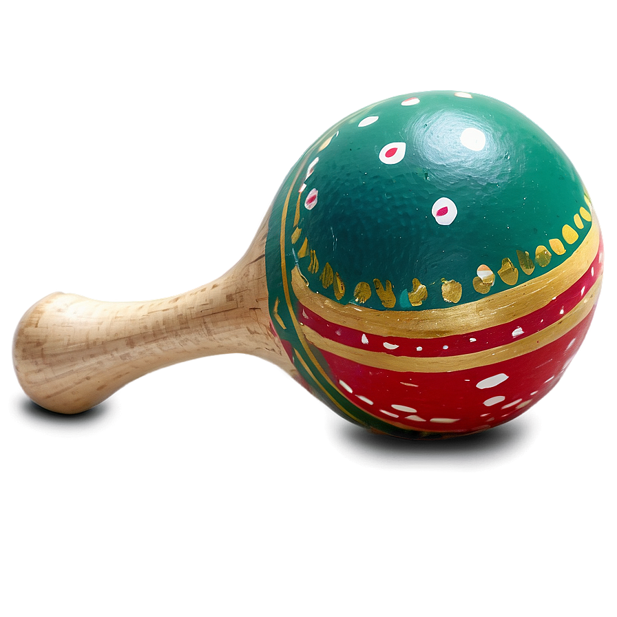 Hand-painted Maraca Png Ikx