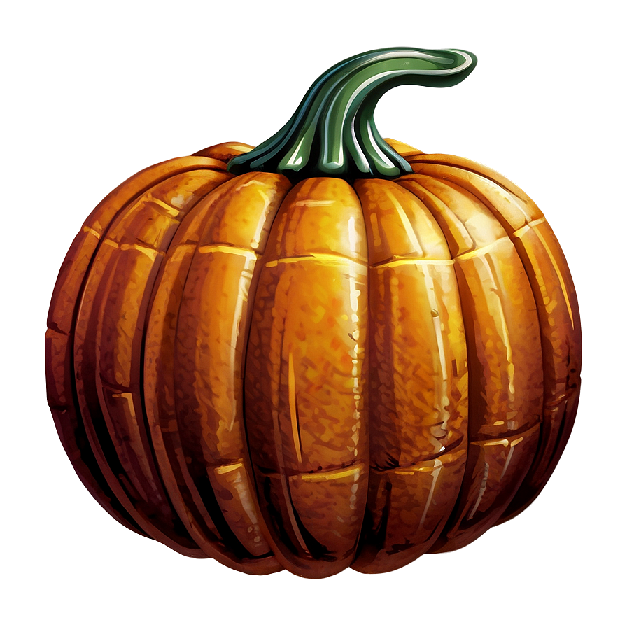 Hand-painted Pumpkin Png Qdb2