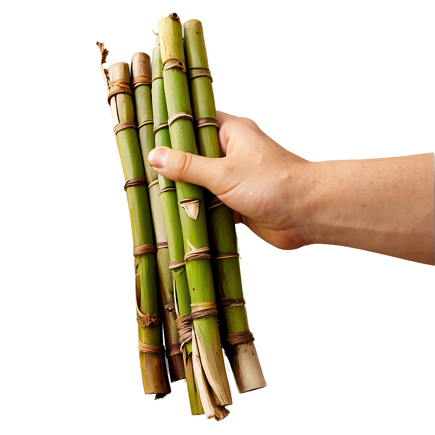 Hand-peeled Sugarcane Stick Png 13