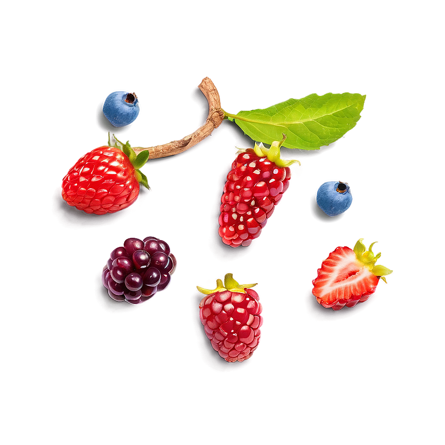 Hand-picked Berries Png Flf