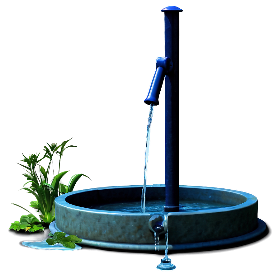 Hand Pump Water Fountain Png Otg