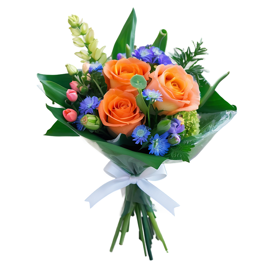 Hand-tied Bouquet Png 06122024