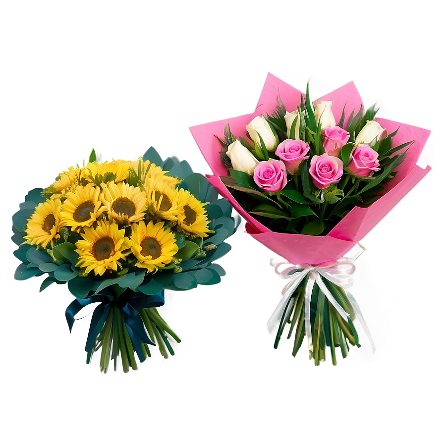 Hand-tied Bouquet Png 48