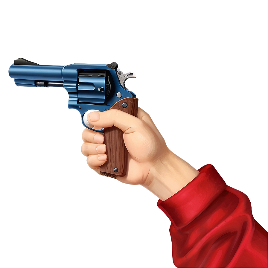 Hand With A Smoking Gun Png Rwy