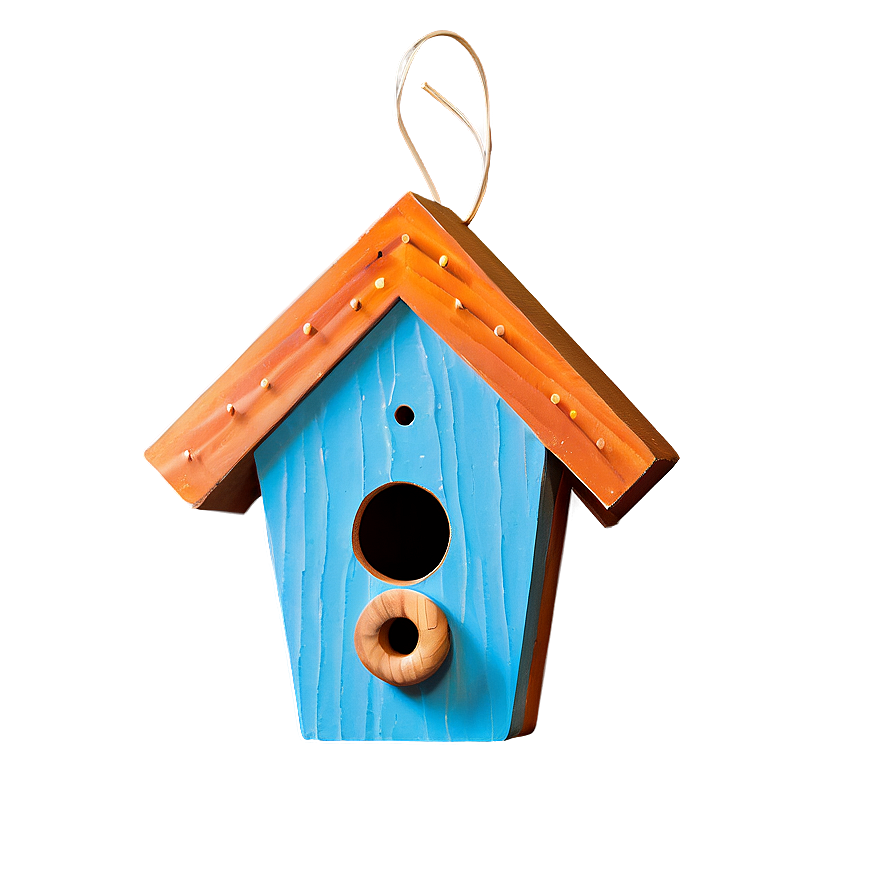 Handcrafted Birdhouse Png 11